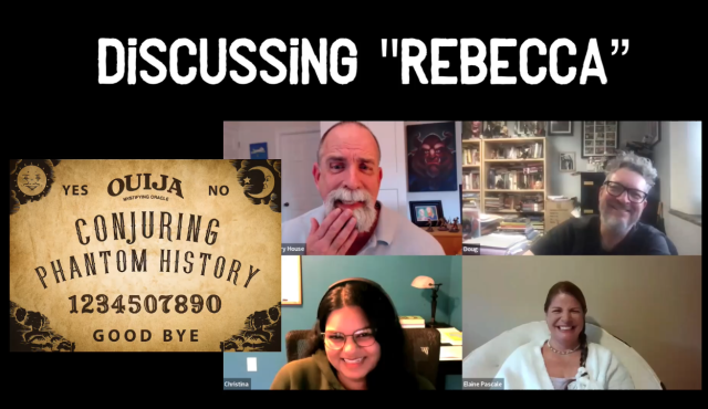 Discussing “Rebecca” by Daphne du Maurier