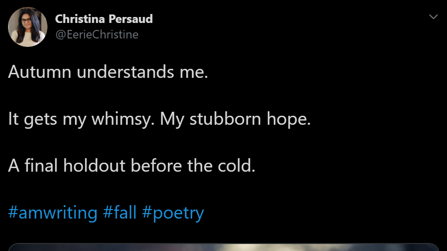 A Fall Poem